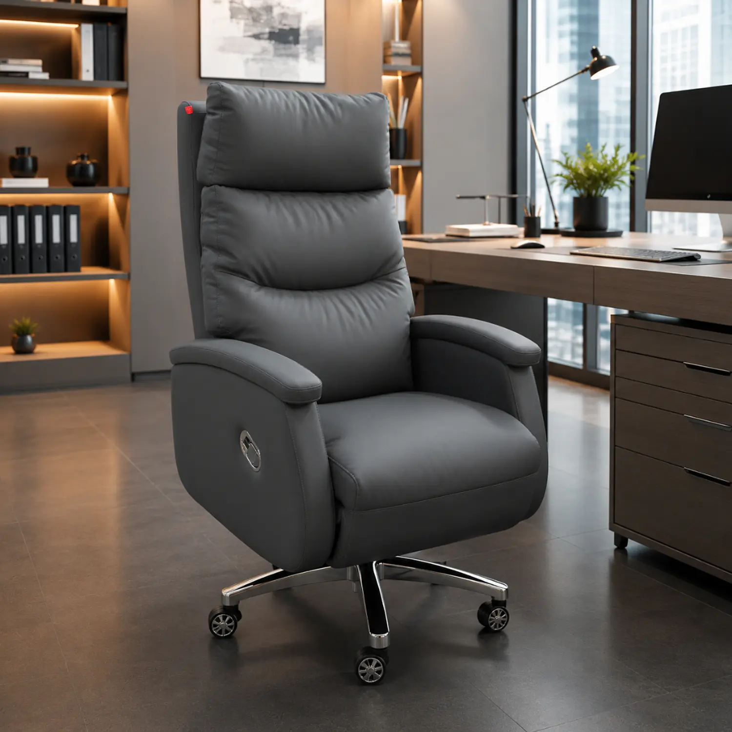 Silla Gerencial Sorrento Respaldo Alto 4