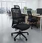 Silla de Oficina Profesional Ergonómica Ejecutiva con Respaldo Alto y Apoyacabeza - Miniatura 1
