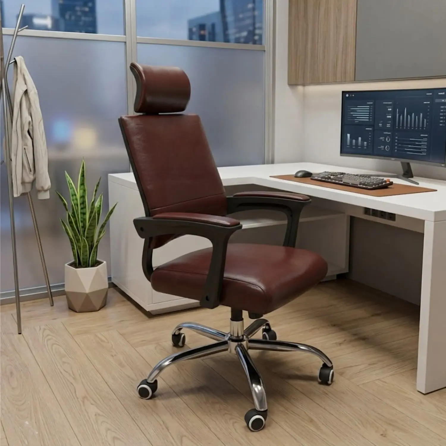 Silla Gerencial Taormina Eco Cuero 1