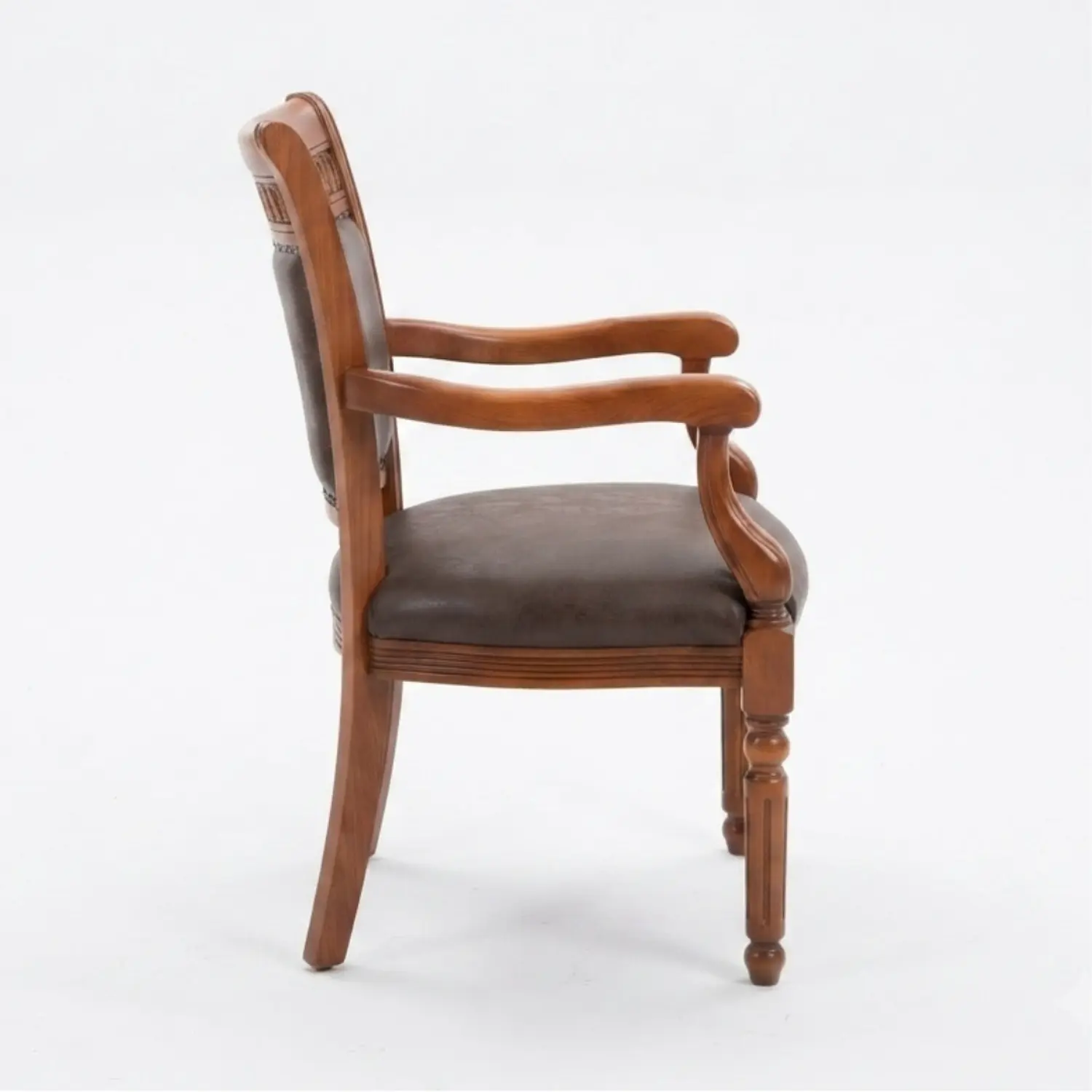 Sitial Bélgica Para Comedor Madera Americana 4