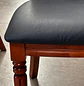 Silla de Comedor Lisboa de Madera Americana con Ecocuero - Miniatura 4