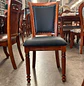 Silla de Comedor Lisboa de Madera Americana con Ecocuero - Miniatura 6