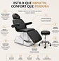 Set Camilla Sillón Cosmetológico Eléctrica y Banquito Hidráulico - Miniatura 2