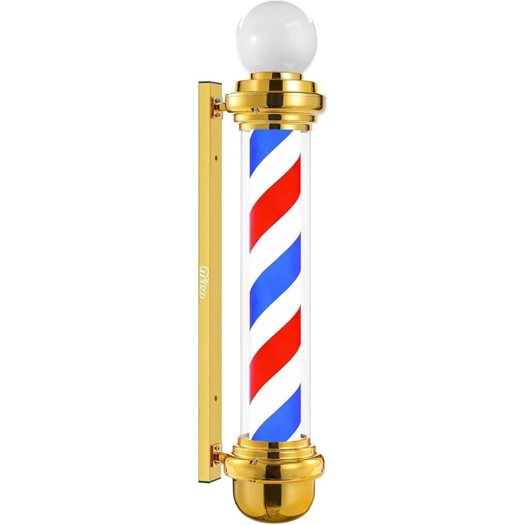 Poste de Luz Mérida Circular LED Barber Pole
