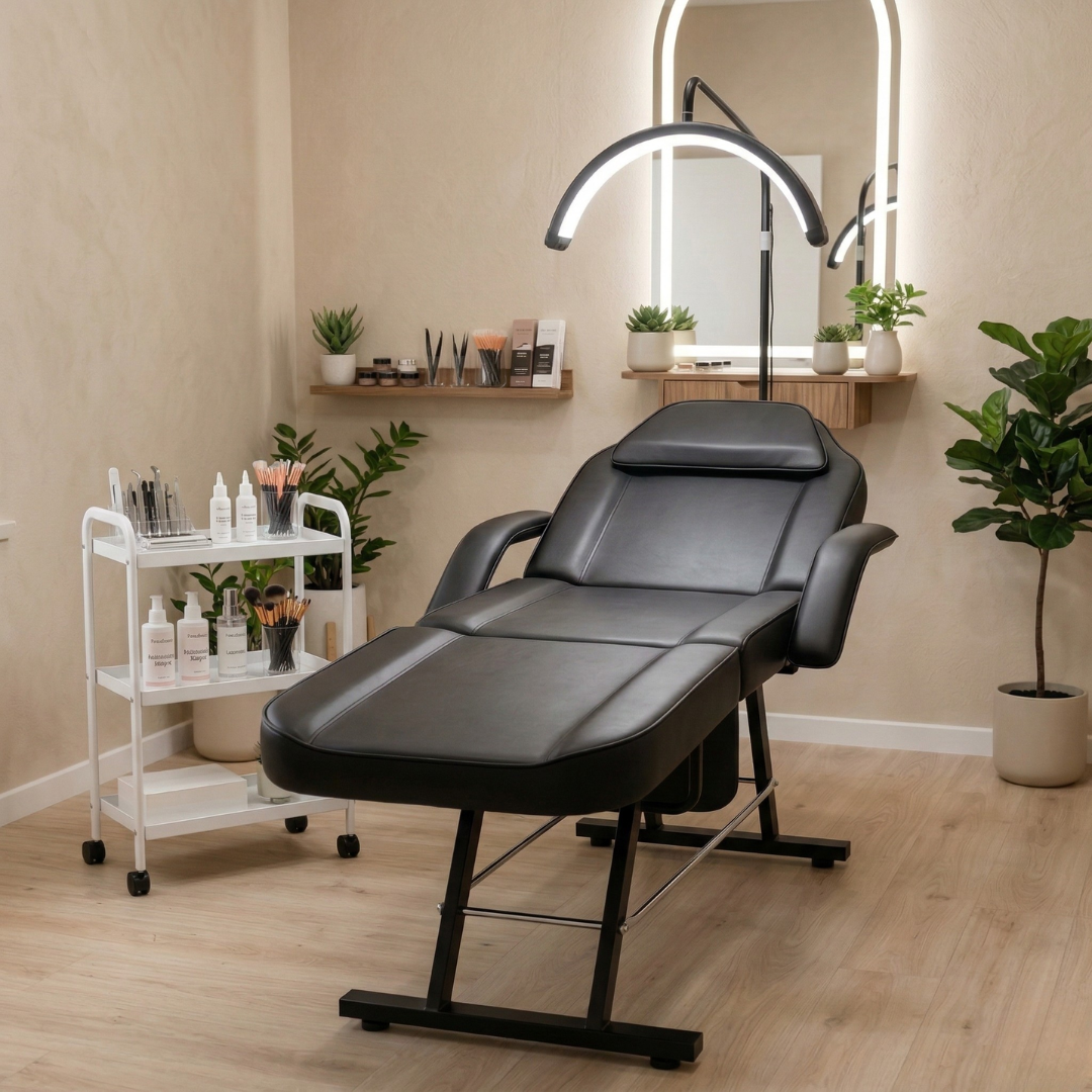 Camilla Estética Córdoba Reclinable Profesional para Cejas y Cosmetología