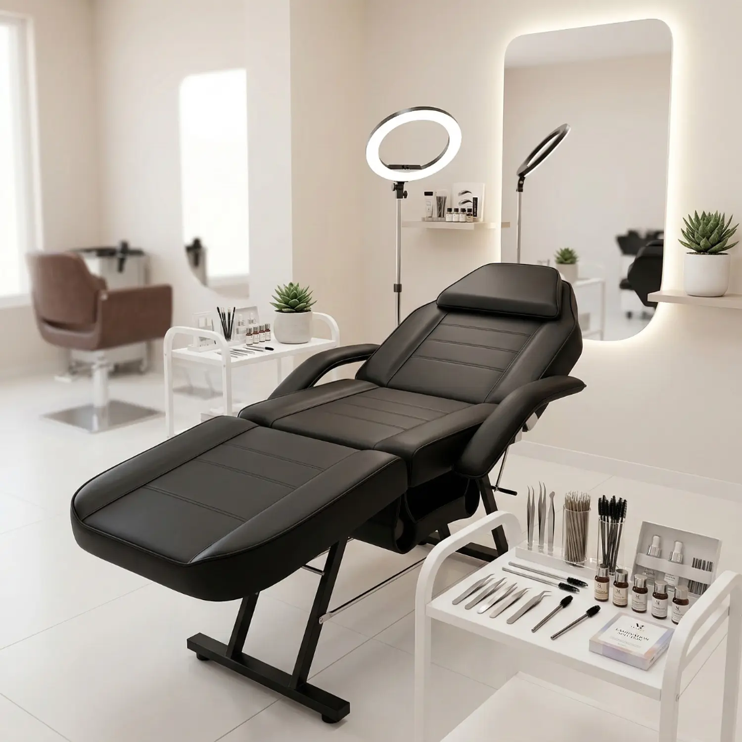 Camilla Estética Córdoba Reclinable Profesional para Cejas y Cosmetología 3