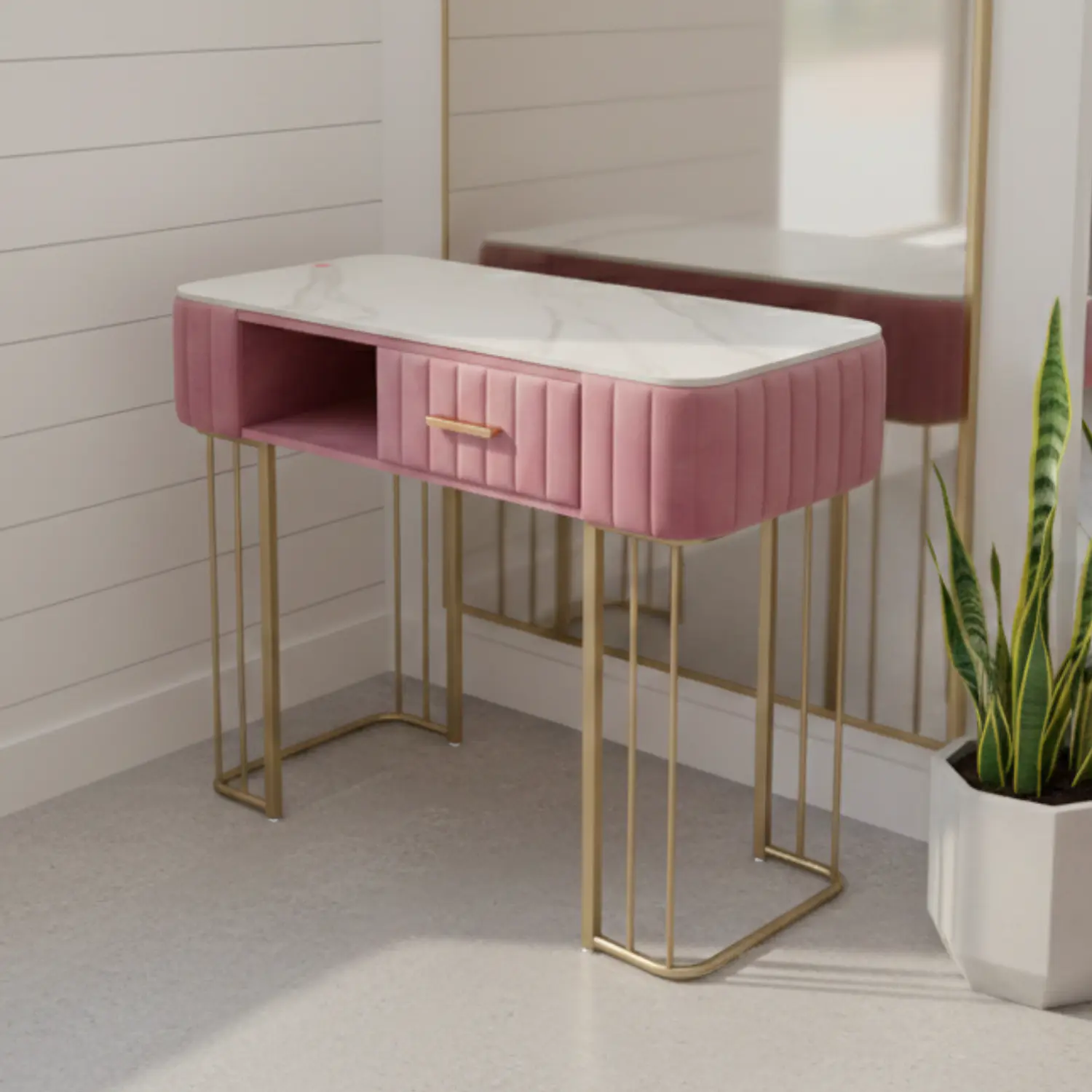 Mesa de Manicure Badajoz Profesional MDF Elegante 1