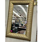Espejo de Pared Oviedo Rectangular Dorado Ornamental - Miniatura 4