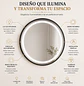Espejo LED Pontevedra Redondo 60cm Tres Tonos - Miniatura 2