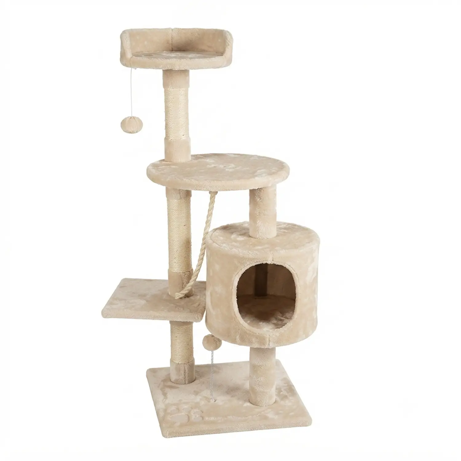 Rascador para Gatos Creta Compacto de Sisal Natural 3