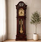 Reloj de Péndulo Clásico de Piso en Madera con Campanadas - Miniatura 1