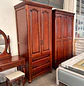 Clóset Clásico de Caoba 3 Puertas de Madera - Miniatura 5