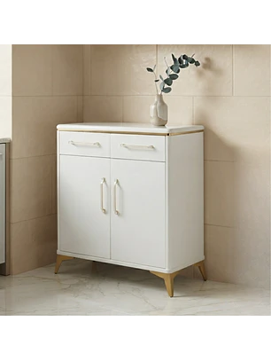 Mueble para Cocina Islandia Blanco con Cajones y Puertas