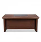 Escritorio Gerencial Múnich Business Madera Caoba - Miniatura 3