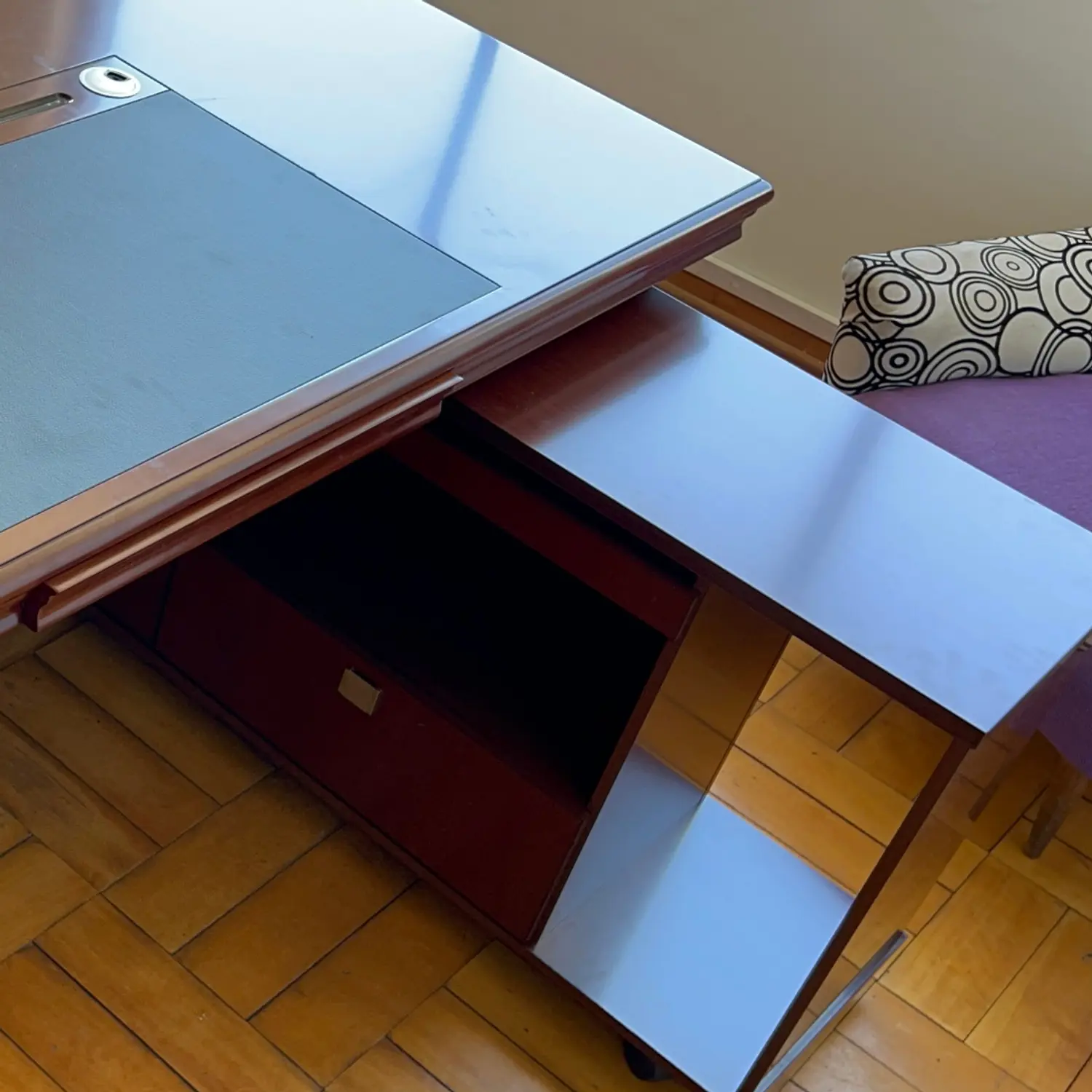 Escritorio Gerencial Múnich Business Madera Caoba 7