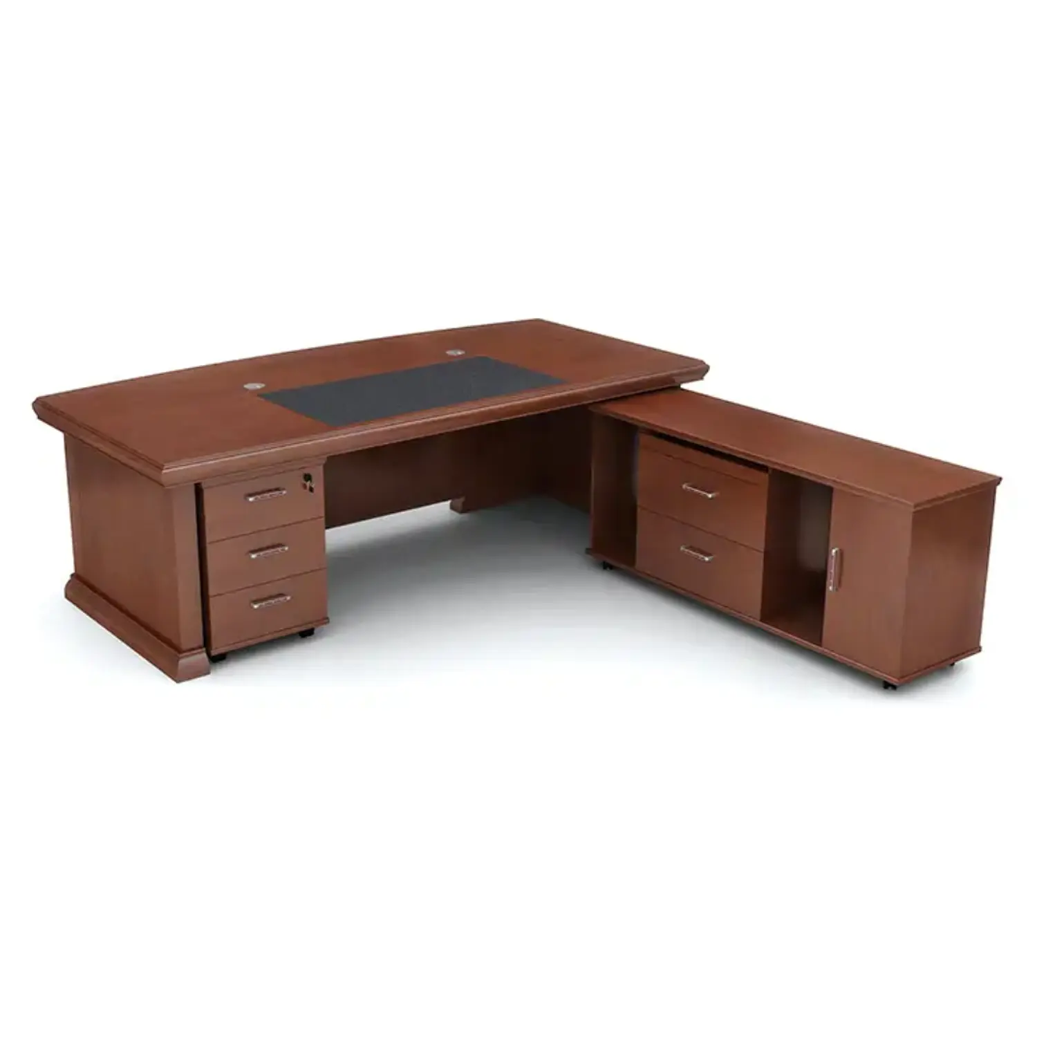Escritorio Gerencial Múnich Business Madera Caoba 6