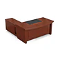 Escritorio Gerencial Múnich Business Madera Caoba - Miniatura 4
