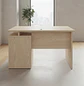 Escritorio Ejecutivo Austin Clásico con 3 Cajones Madera Beige - Miniatura 3