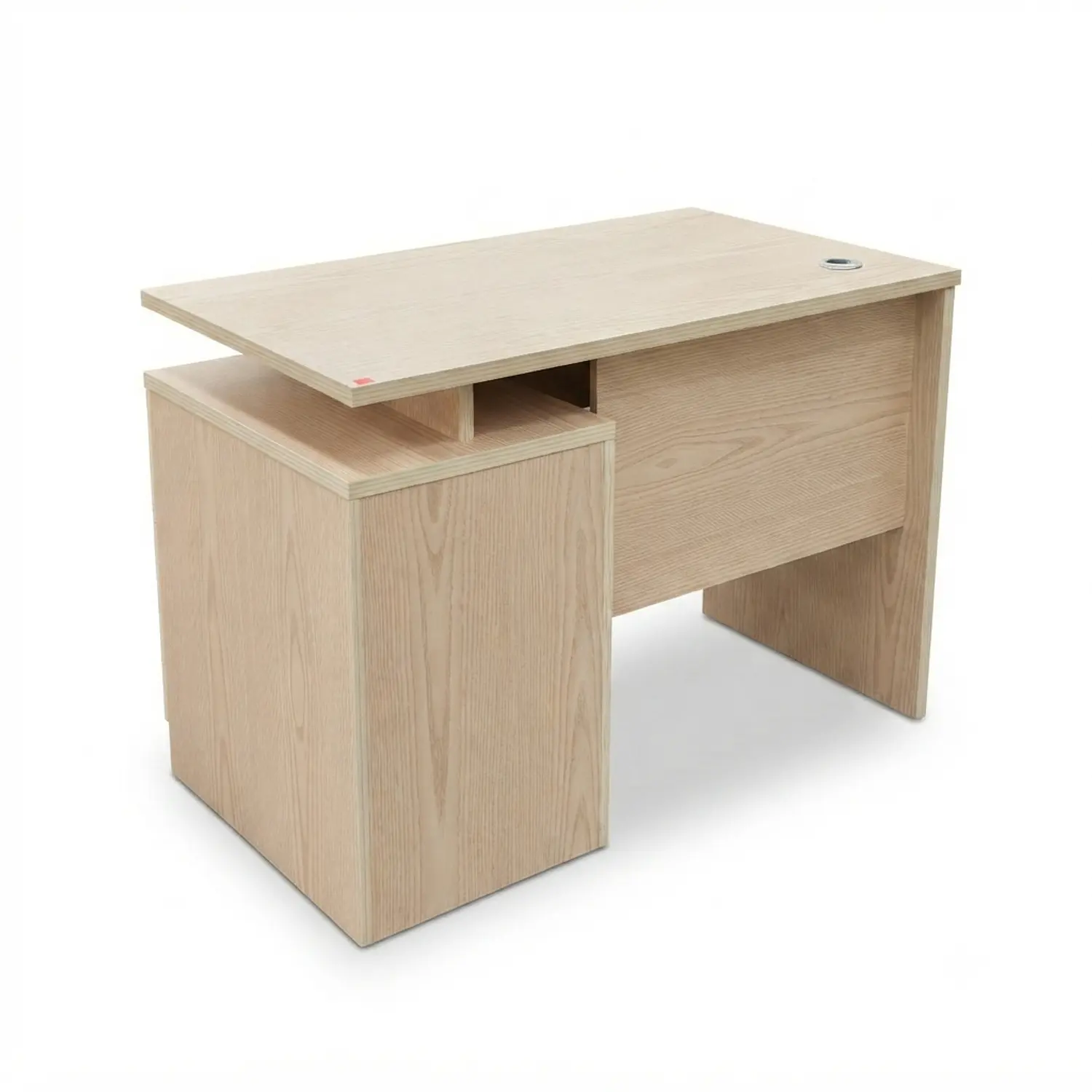 Escritorio Ejecutivo Austin Clásico con 3 Cajones Madera Beige 6