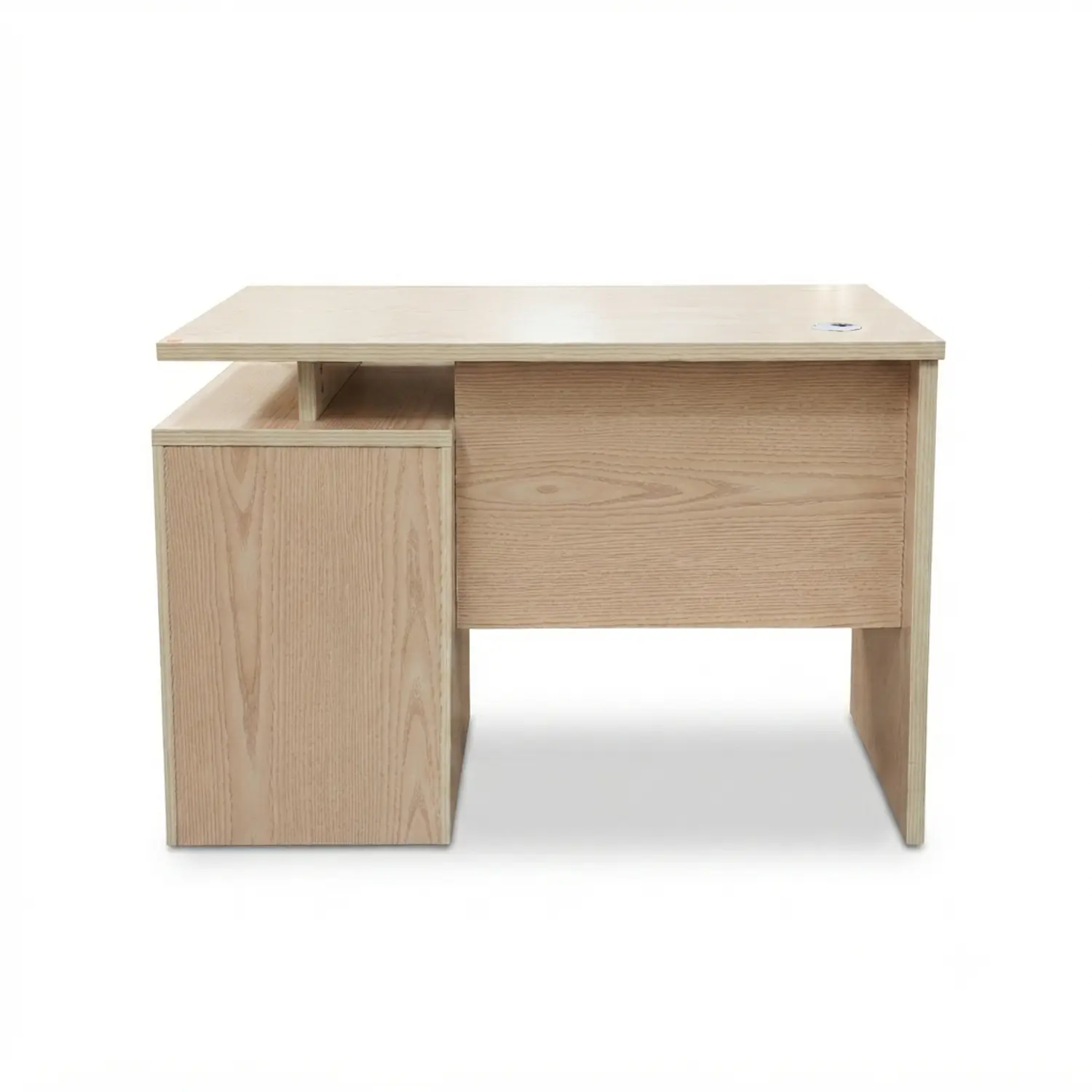 Escritorio Ejecutivo Austin Clásico con 3 Cajones Madera Beige 9