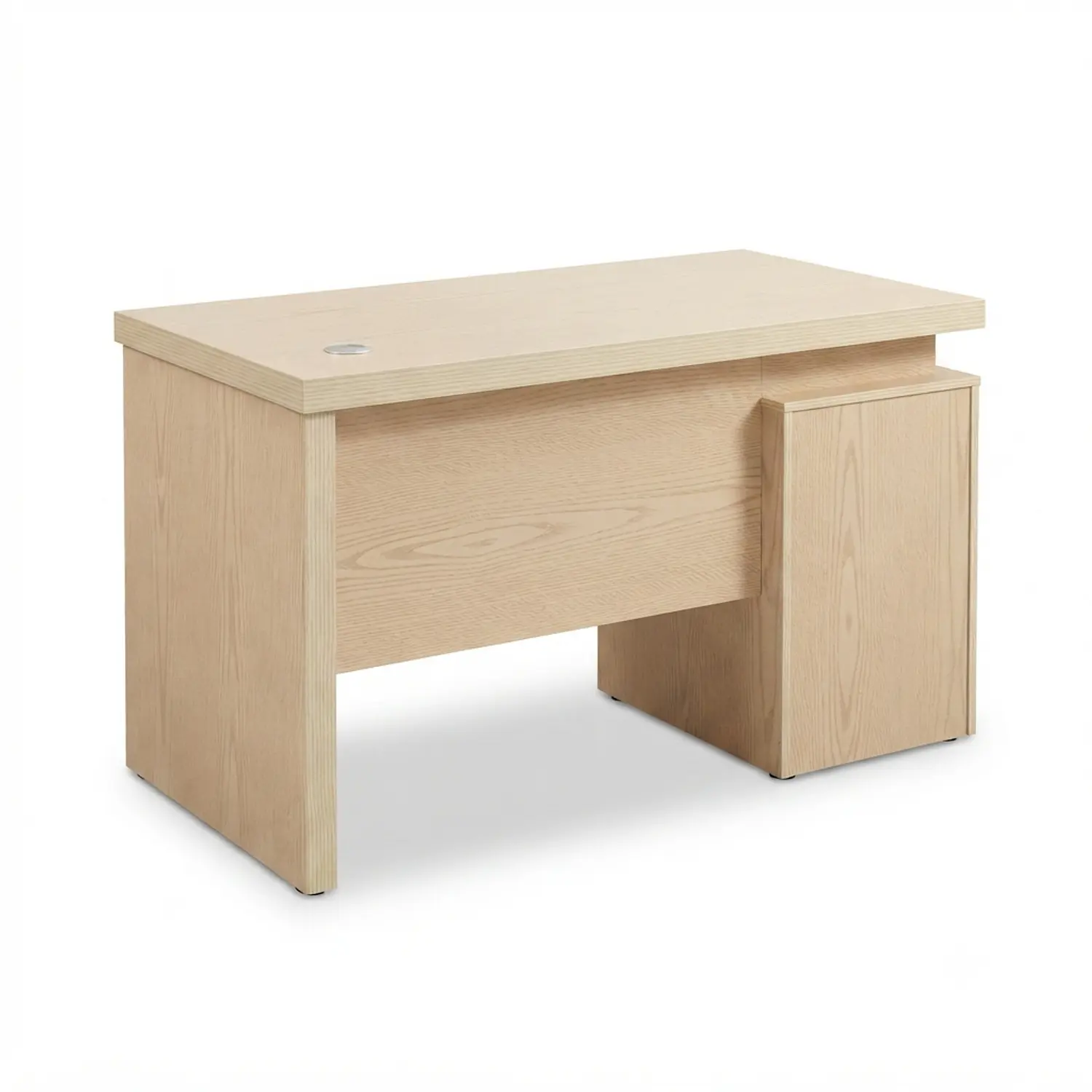 Escritorio Ejecutivo Clásico Milán con 3 Cajones Color Beige 5