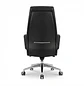 Silla de Oficina Ejecutiva Milano Alta en Ecocuero Negro - Miniatura 4