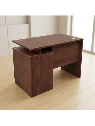 Escritorio Ejecutivo Clásico Berlín 3 Cajones Nogal Walnut