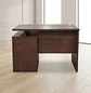 Escritorio Ejecutivo Clásico Berlín 3 Cajones Nogal Walnut - Miniatura 4