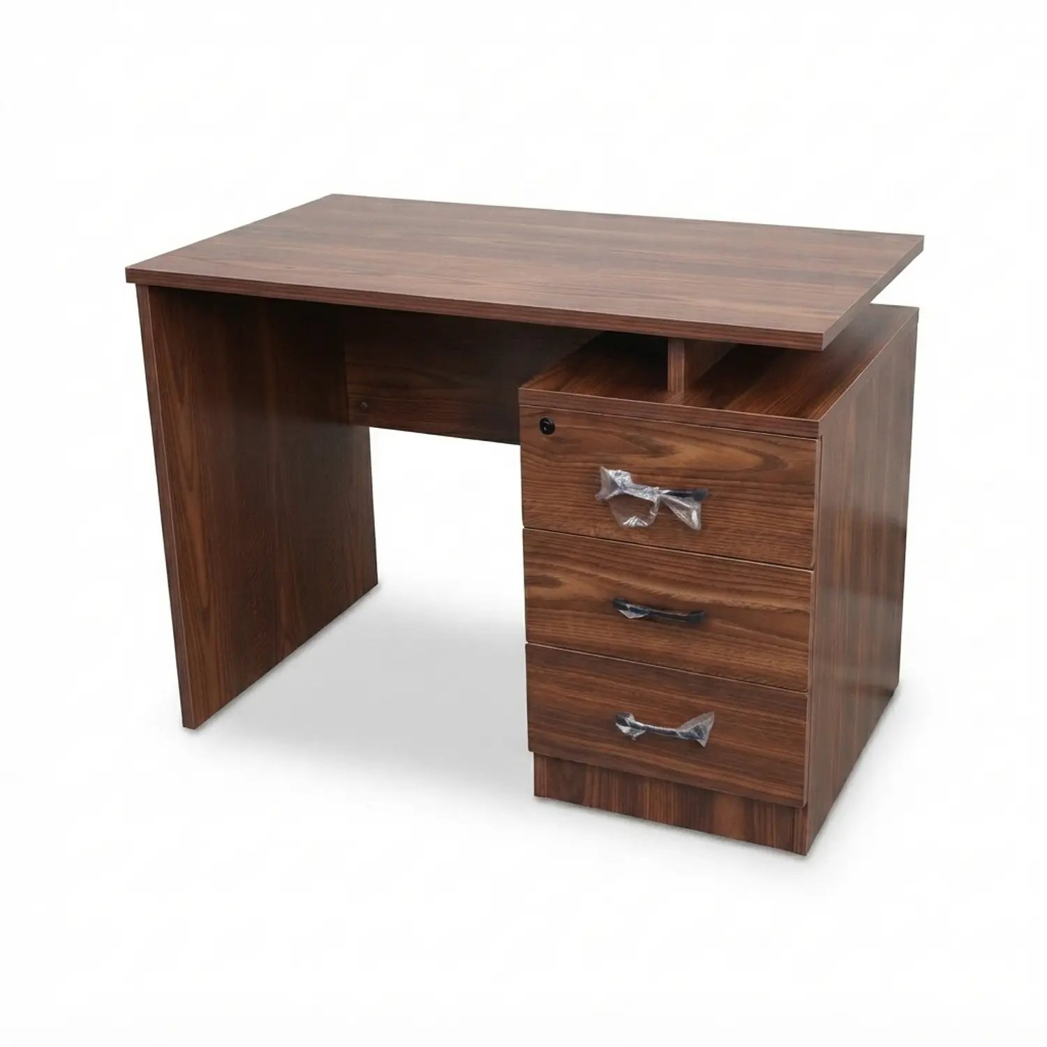 Escritorio Ejecutivo Clásico Berlín 3 Cajones Nogal Walnut 6