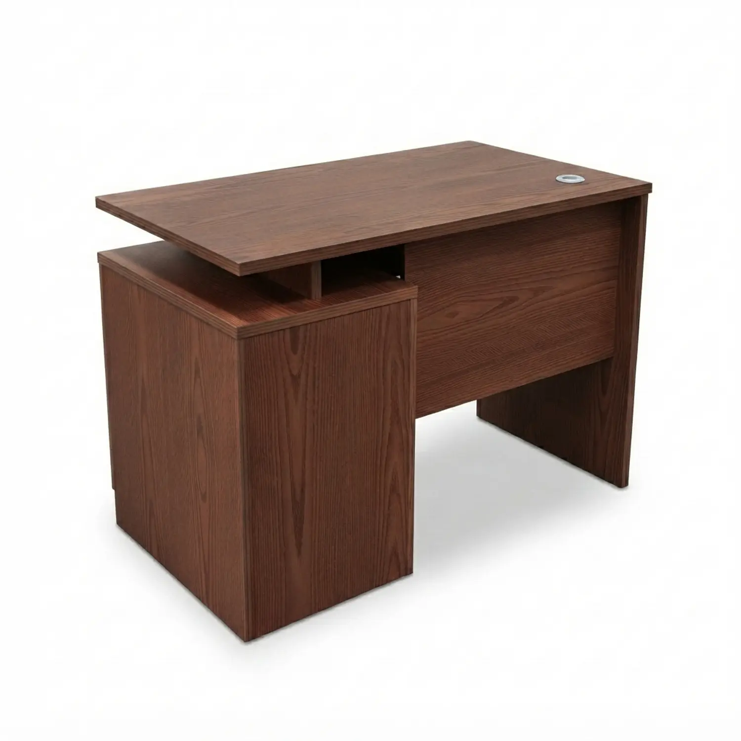 Escritorio Ejecutivo Clásico Berlín 3 Cajones Nogal Walnut 5