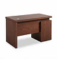 Escritorio Ejecutivo Clásico Verona 3 Cajones Nogal Walnut - Miniatura 6
