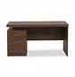 Escritorio Ejecutivo Clásico Verona 3 Cajones Nogal Walnut - Miniatura 7