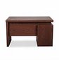 Escritorio Ejecutivo Clásico Verona 3 Cajones Nogal Walnut - Miniatura 8
