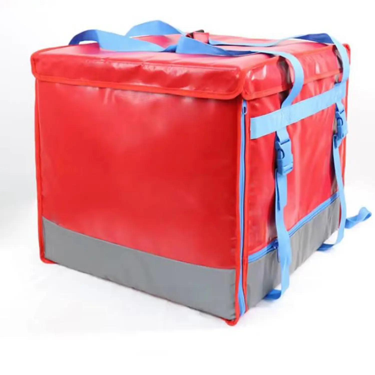 Mochila Térmica para Delivery Grande Roja Impermeable 129L 6