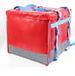 Mochila Térmica para Delivery Grande Roja Impermeable 129L - Miniatura 6