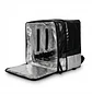 Mochila Delivery Térmica Impermeable Extensible Negra y Gris 80L - Miniatura 4