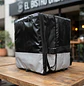 Mochila Delivery Térmica Impermeable Extensible Negra y Gris 80L - Miniatura 1
