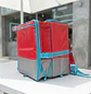 Mochila Delivery Extensible Impermeable Roja 80L - Miniatura 1