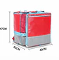 Mochila Delivery Extensible Impermeable Roja 80L - Miniatura 5
