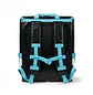 Mochila Delivery Extensible Impermeable 80L Negra y Azul - Miniatura 7