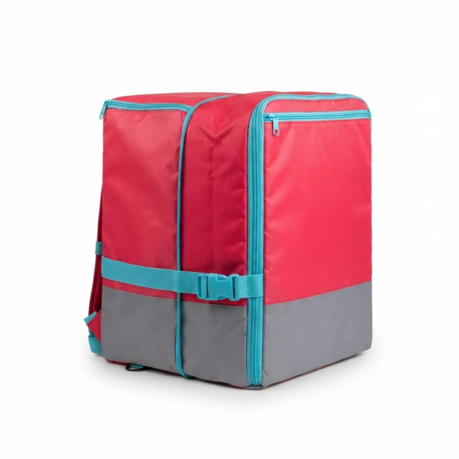 Mochila Delivery Extensible Impermeable Roja 80L 3
