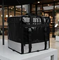 Mochila Térmica Delivery Grande Impermeable Negra 129L - Miniatura 1