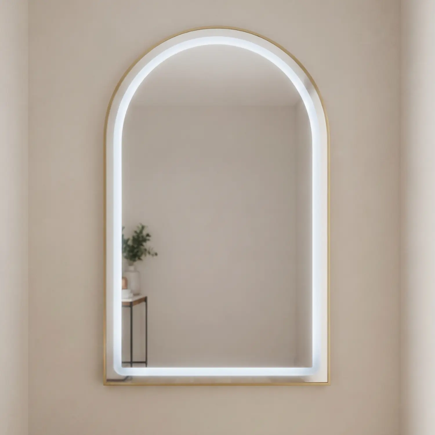 Espejo LED Santiago Arco Lux Cajón Flotante 100 x 50 cm 1