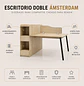 Escritorio Doble Ámsterdam para 2 Personas con Almacenamiento - Miniatura 2