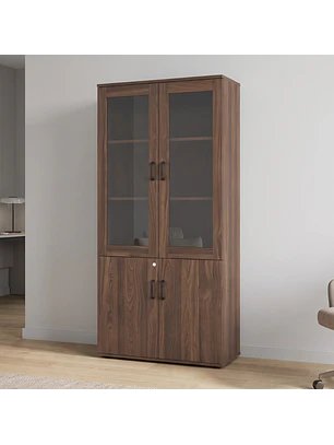Vitrina de Madera Zúrich Moderna Vidrio