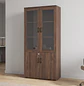 Vitrina de Madera Zúrich Moderna Vidrio - Miniatura 1