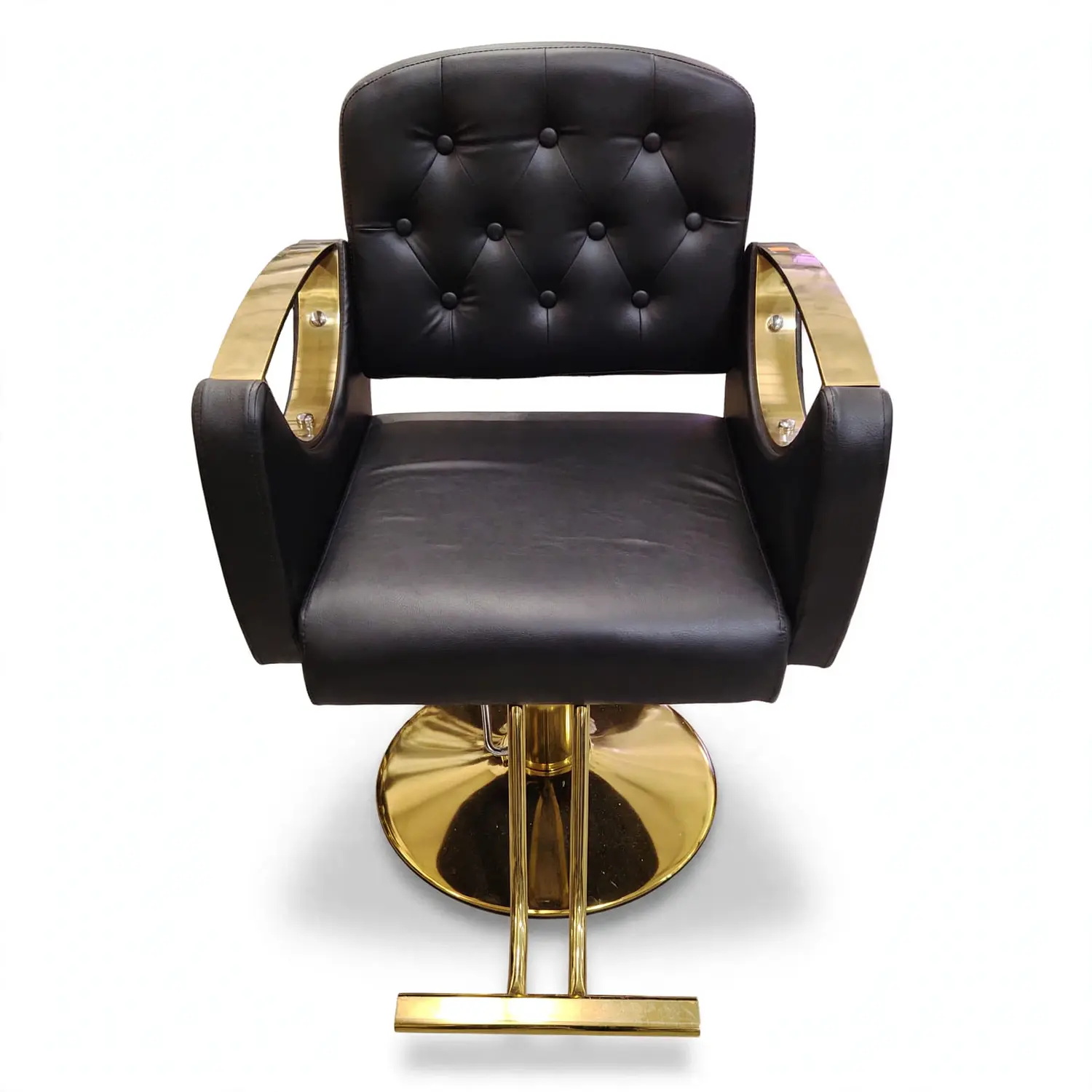 Sillón de Barbería Majadahonda Hidráulico Imperial Gold 3