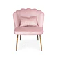 Silla Manicure Profesional  Rosa de Felpa con Cojín para Uñas y Salón de Belleza Bow Blush  - Miniatura 4