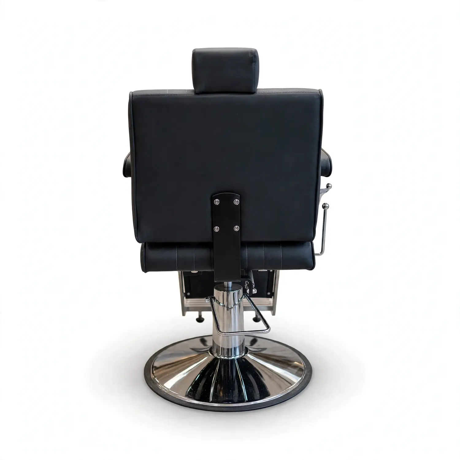 Sillón Barbería Profesional Reclinable Negro Sevilla 6