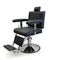 Sillón Barbería Profesional Reclinable Negro Sevilla - Miniatura 8